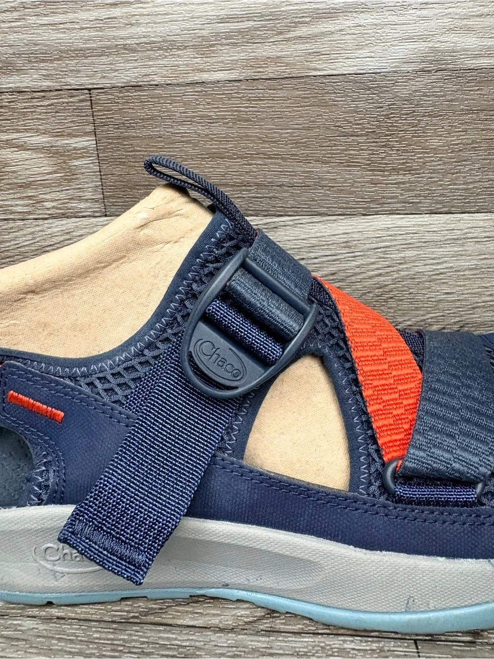 Chaco Men's Odyssey All Terrain Closed Toe Sports Sandal J106467 Navy Sz 8